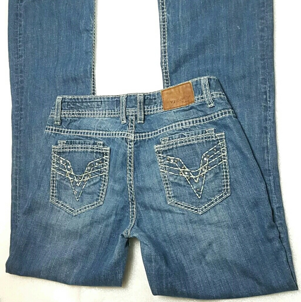 COPY - VIGOSS Size 9 Fit Bootcut Stretch Jean